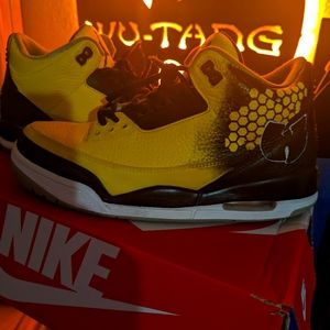 Custom Wu-Tang Clan Air Jordan 3's